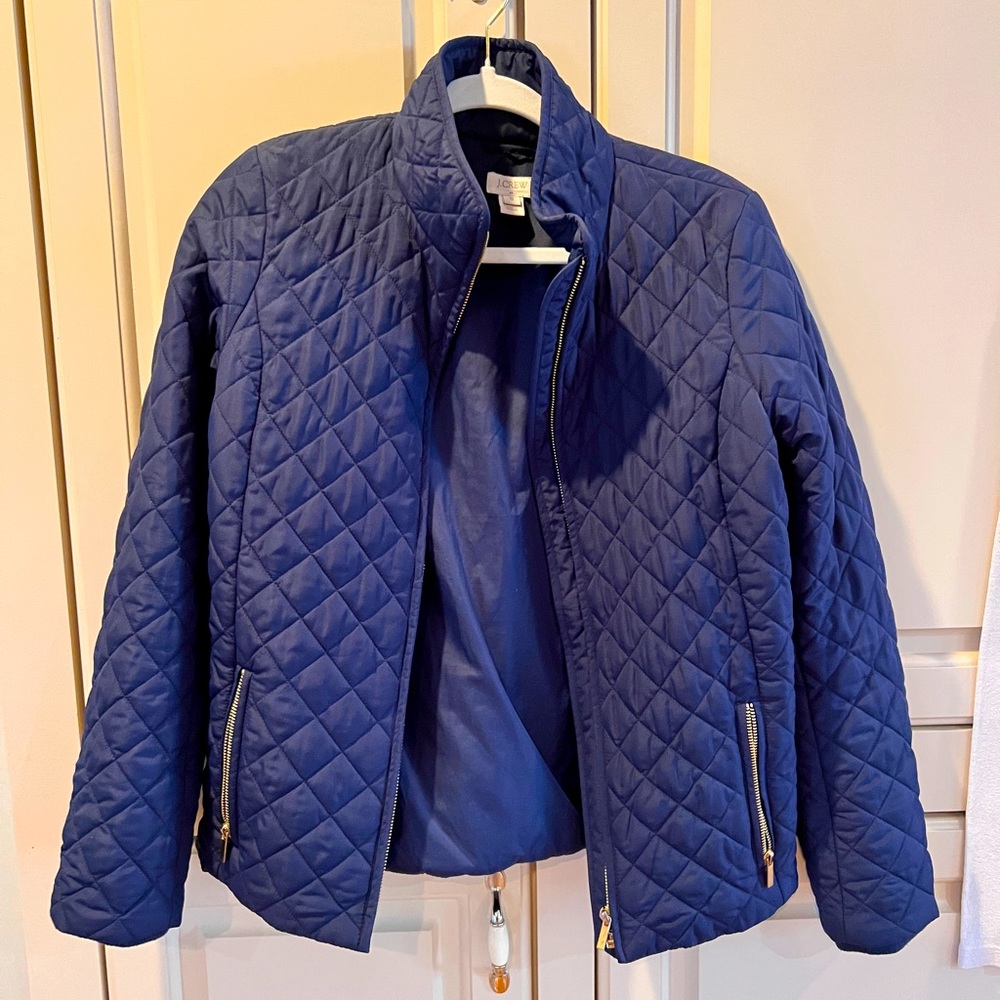 JCrew diamond quilted women’s Jacket size small